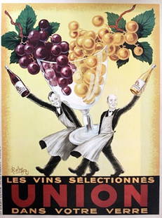 Les Vins Selectionnes Union - Robert Wolff - Giclee: Giclee by Robert Jay Wolff. Robert Jay Wolff was an early pioneer of the American abstract art. His paintings are in the collections of the Brooklyn Museum and the Guggenheim. Born in Chicago, Illinoi