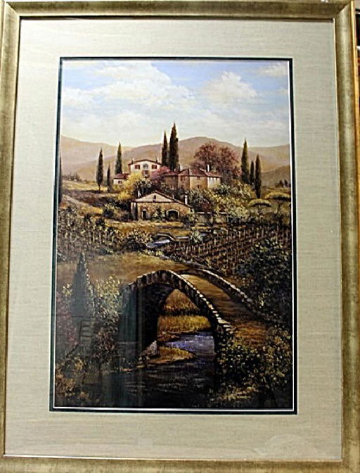 Framed Lithograph La Torre Joe Sambataro Jan 27 2019