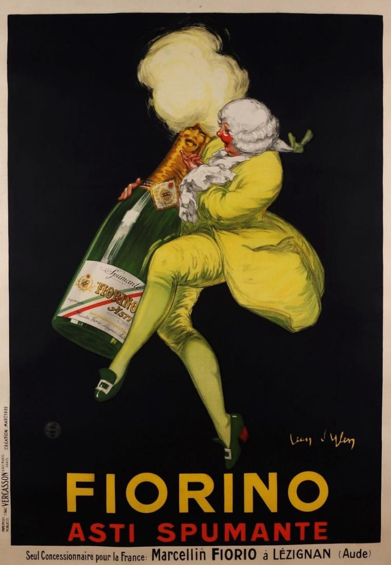French Poster "Fiorino Asti Spumante" by J. D'Ylen 1922 (1 of 1)