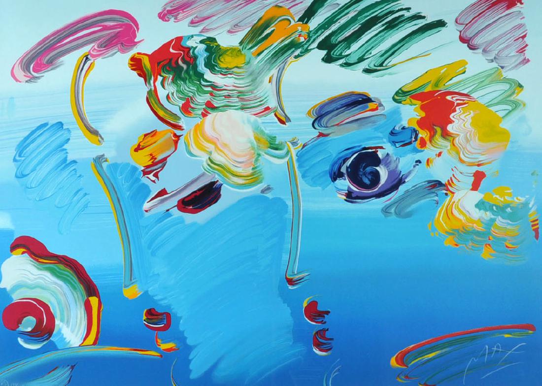 Peter Max "Profiles" Serigraph COA , 144/450 (1 of 7)