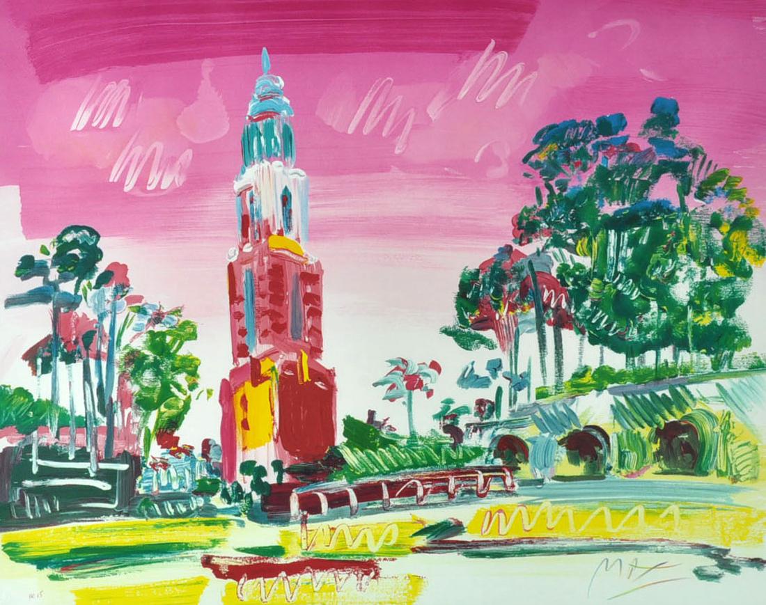 Peter Max "Balboa Park" Serigraph HC15 (1 of 6)
