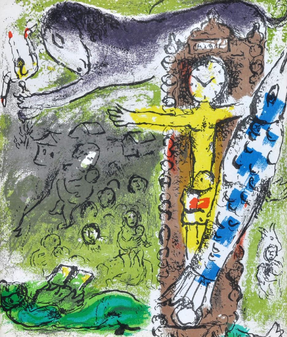 Marc Chagall "Le Christ a L'horlage" 1957 (1 of 6)
