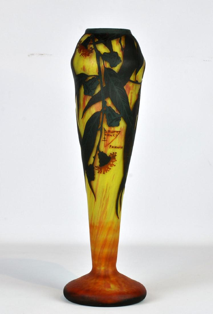 French Daum Nancy Signed Art Glass Vase (1 of 9)