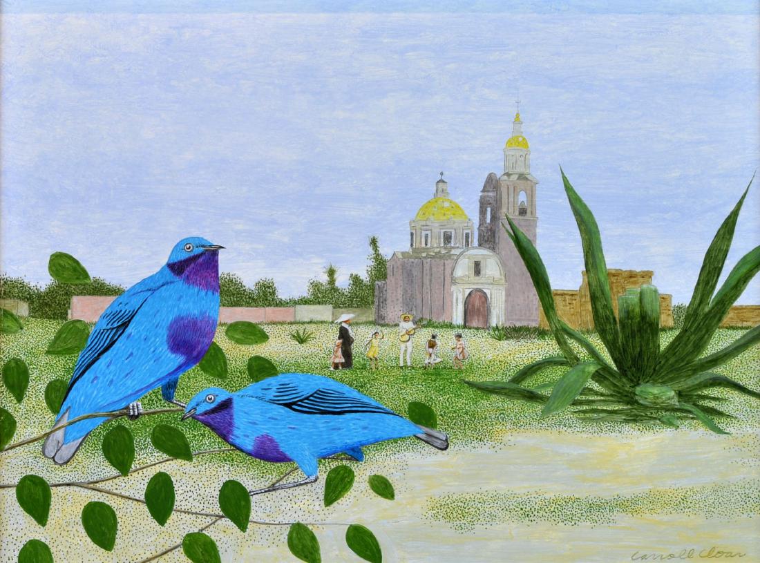 Carroll Cloar "Blue Birds" O/B (1 of 9)
