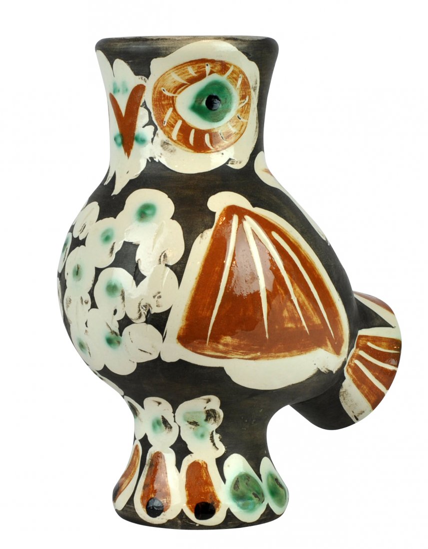 Pablo Picasso Madoura Earthenware Wood Owl (1 of 9)