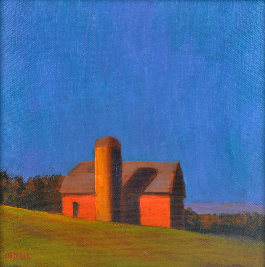 Robert Cardinal "Vermont Barn" O/C (1 of 7)
