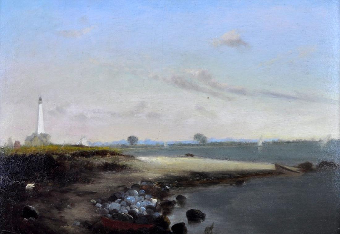 James Augustus Suydam "New London Lighthouse" (1 of 11)