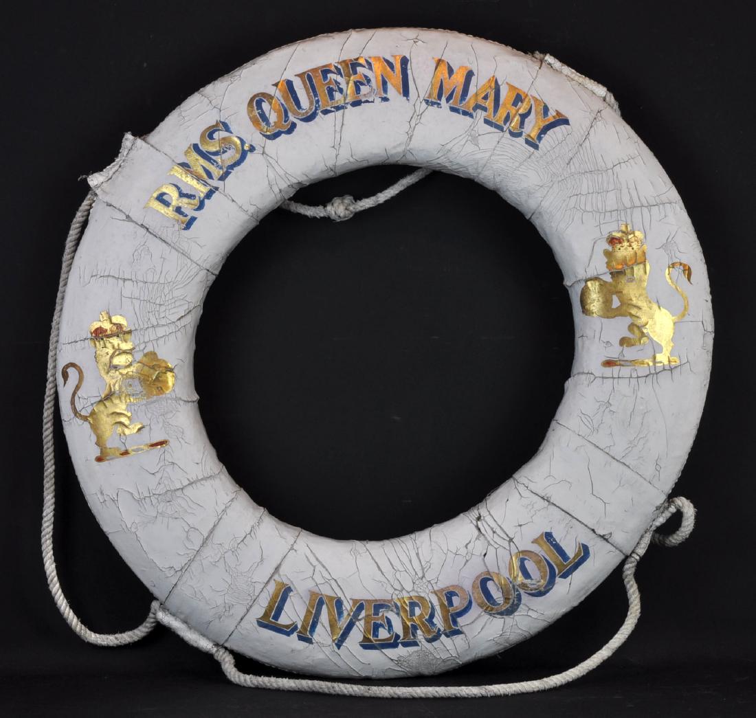 RMS Queen Mary / Liverpool Life Ring (1 of 8)