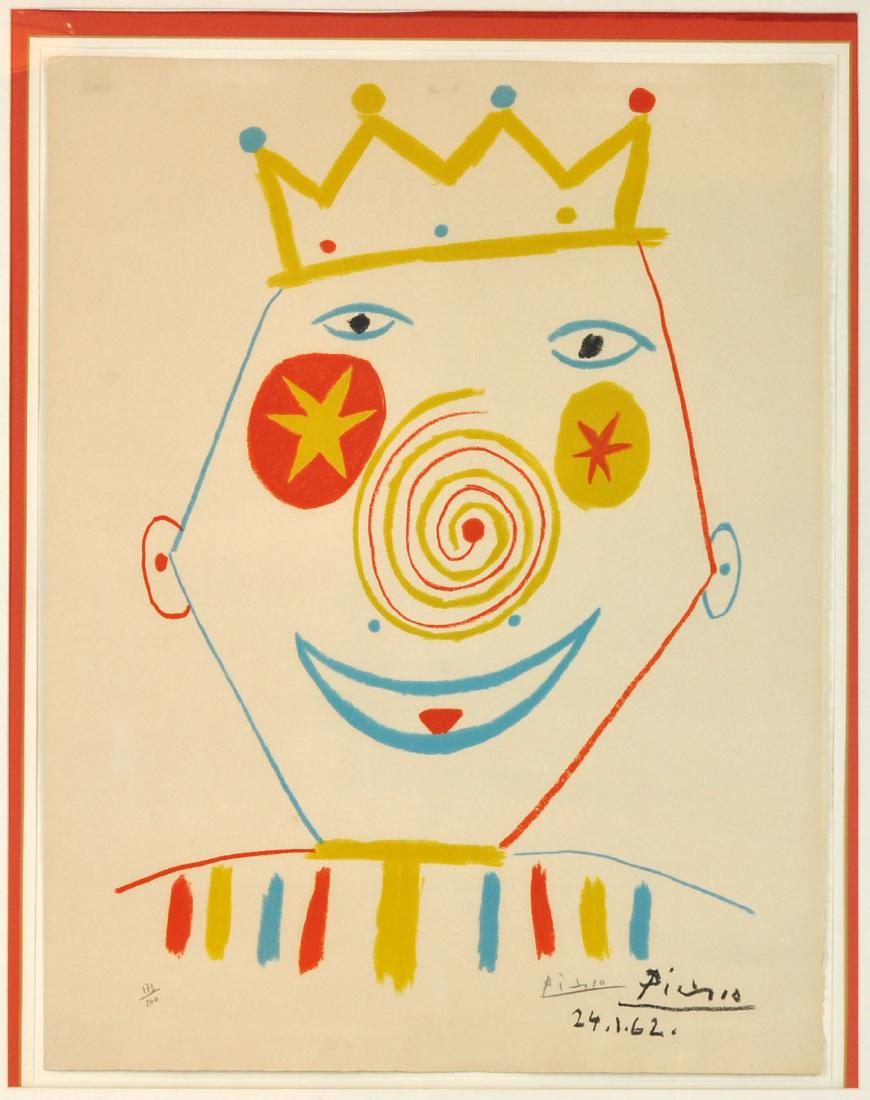 Pablo Picasso Lithograph 'Le Clown' (1 of 10)