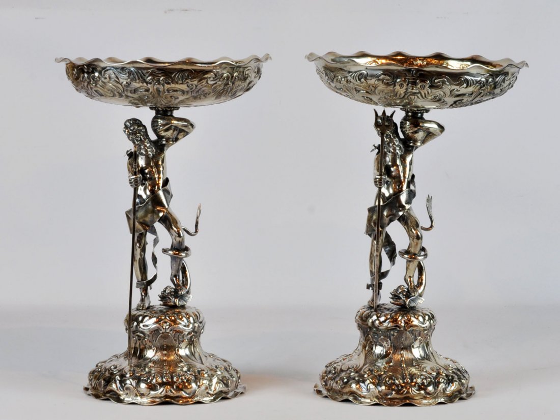 Pr. Sterling Silver English Tazas-George Fox (1 of 10)