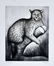 Henry Moore Etching of a Leopard on a Limb