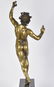 Italian Grand Tour Bronze Dancing Satyr Figure - 5