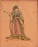 19th C. Foiled & Jeweled French Costumed Figures - 10