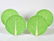 Four (4) Dodie Thayer 10" Dinner Plates