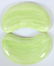 Pair (2) Dodie Thayer Lettuce Ware Crescent Plates - 2