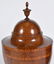 Pr. English 19th C. Wood Cutlery Urns with Inlays - 2