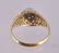 Victorian 18Kt Gold Turquoise & Pearl Ring - 4