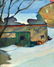 Joseph B. Davol "Farmhouse in Winter" O/B - 3