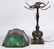 Pairpoint Bronze & Green Glass Table Lamp - 5