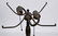 Pairpoint Bronze & Green Glass Table Lamp - 7