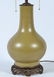 Chinese Ceramic Olive Green Table Lamp - 2