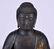 19th Ct. Lacquered Asian Buddha with Gilt Highlights - 5