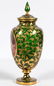 19th C. Bohemian Style Hand Painted Lidded Urn - 7