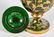 19th C. Bohemian Style Hand Painted Lidded Urn - 8