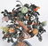 Chinese Jade & Gem Stone Tree in Cloisonne Pot - 5