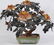 Large Chinese Jade & Gem Stone Tree in Cloisonne - 5