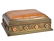 French Wood, Bronze & Leather Card Box