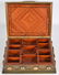French Wood, Bronze & Leather Card Box - 3