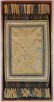 Chinese Embroidered Scarf in Frame