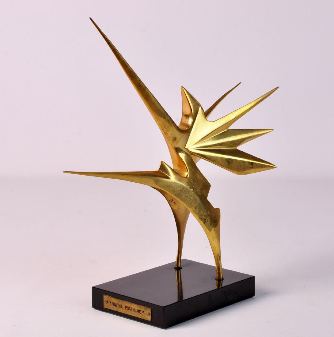 Georges Mathieu, France "Via Posthume" Sculpture (1 of 9)