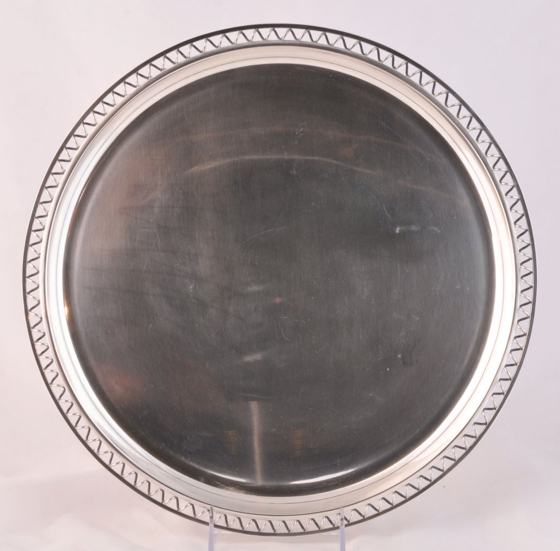 Franz Hingelberg Sterling Silver Serving Tray (1 of 6)