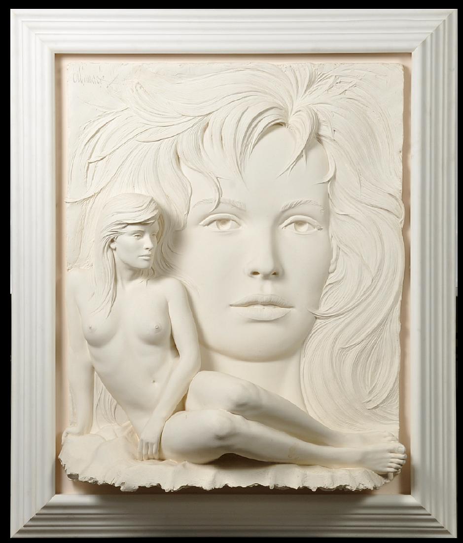 Large Bill Mack "Visions" Bonded Sand Sculpture (1 of 10)