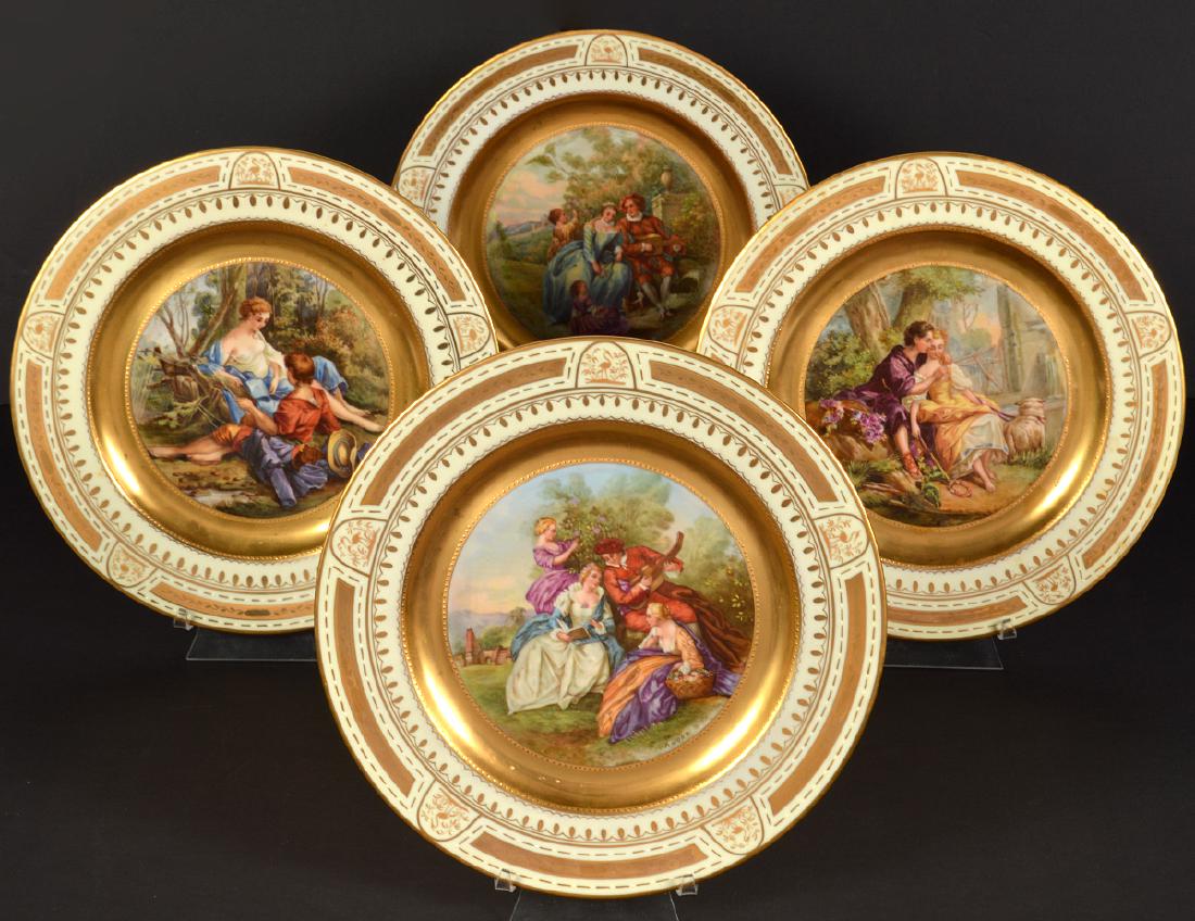 4 Royal Vienna Plates (1 of 11)