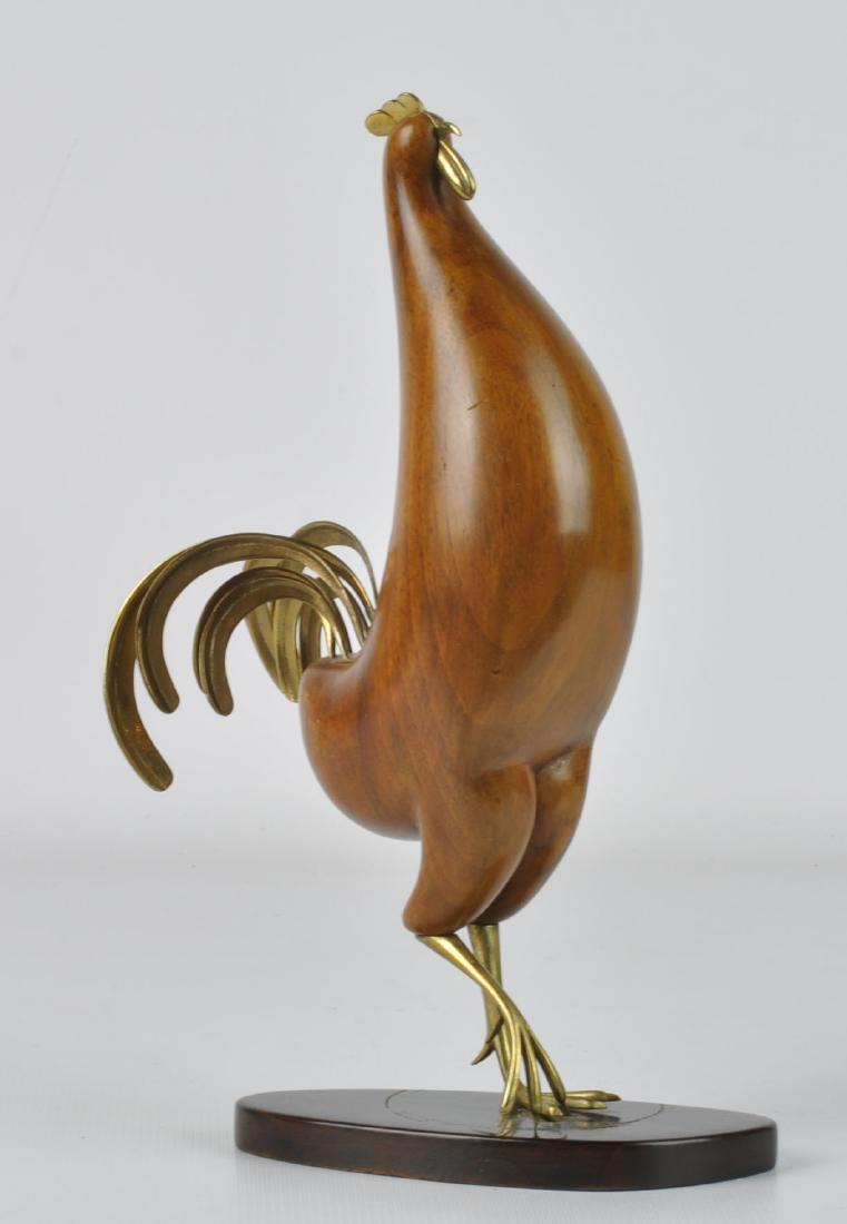Karl Hagenauer Modernistic Rooster Sculpture (1 of 8)