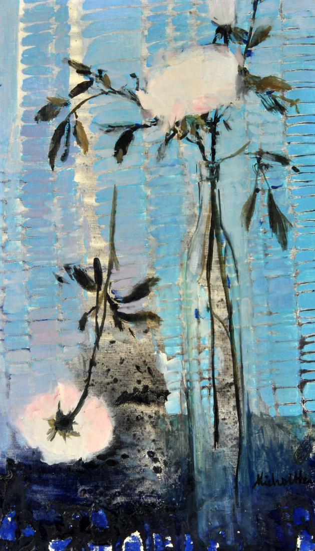 Michel Henry "Harmony Rose et Bleue" O/C (1 of 9)