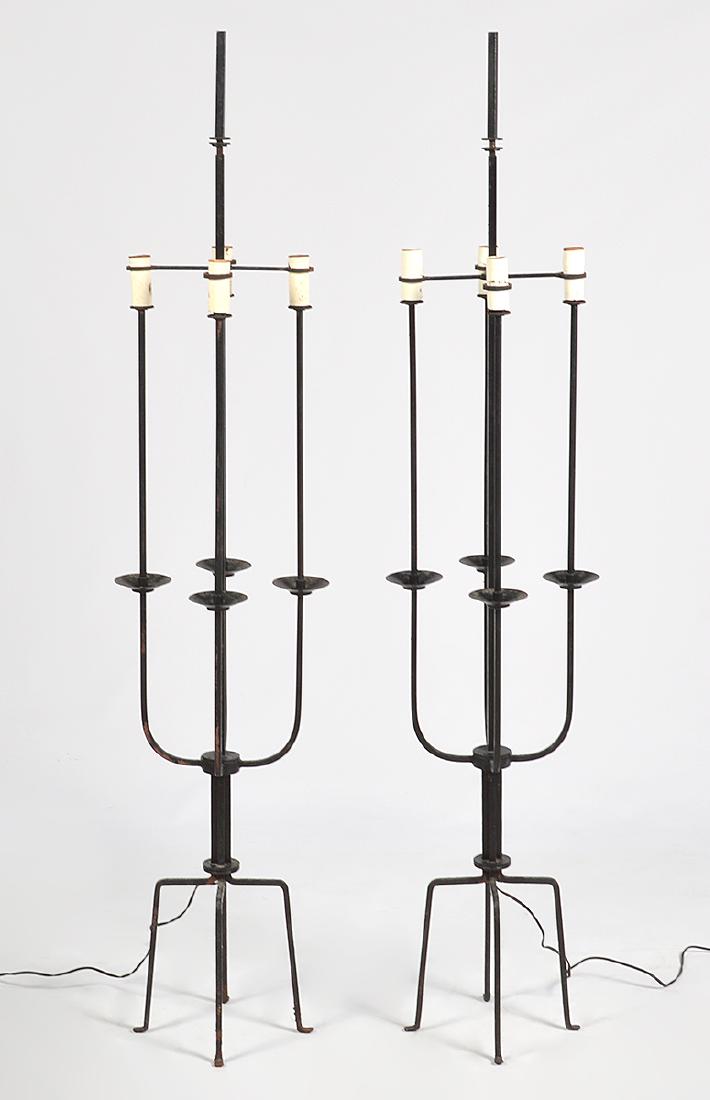 Pr. Tommi Parzinger Iron Floor Lamps (1 of 14)