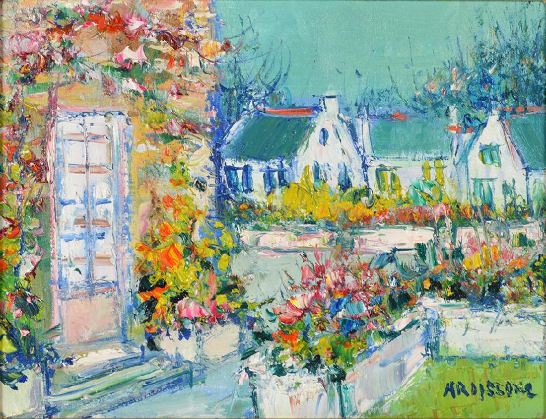 Yolande Ardissone "Village" O/C (1 of 10)