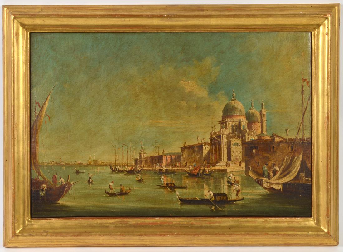 Manner of Francesco Guardi 'Venice' Oil Painting (1 of 7)