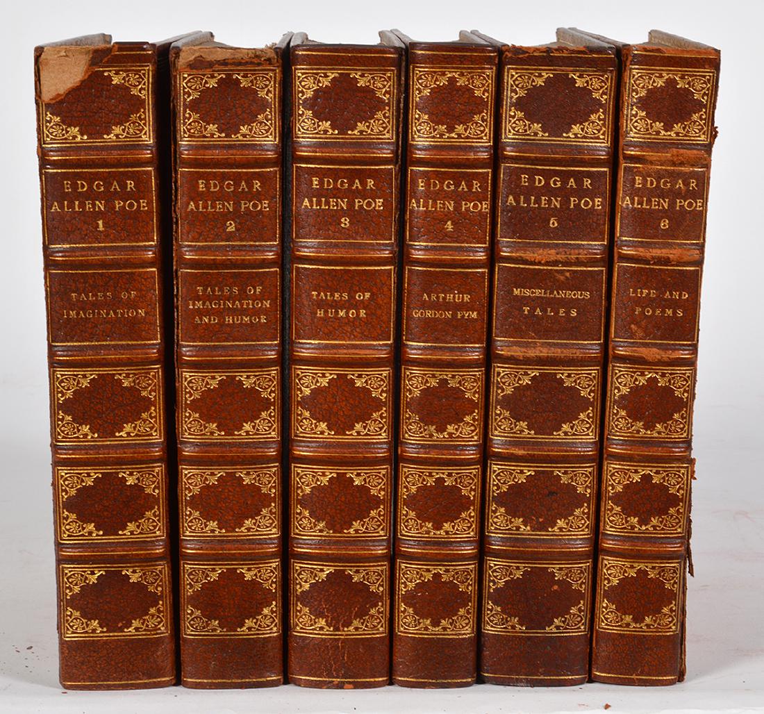 6 Volumes "The Tales & Poems of Edgar Allen Poe" (1 of 5)