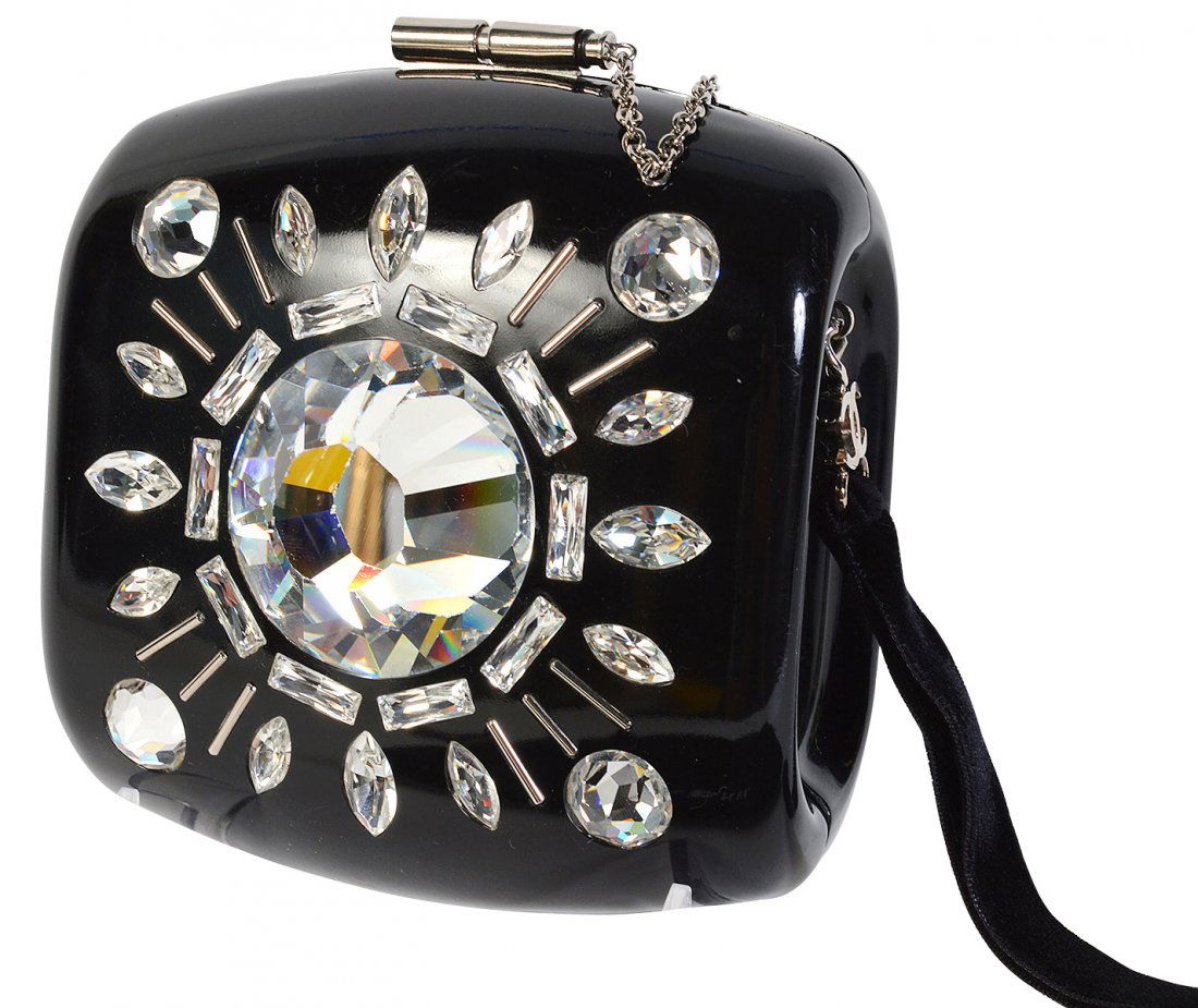 Unusual CHANEL Plexiglass MinaudiÃ¨re Evening Bag (1 of 15)