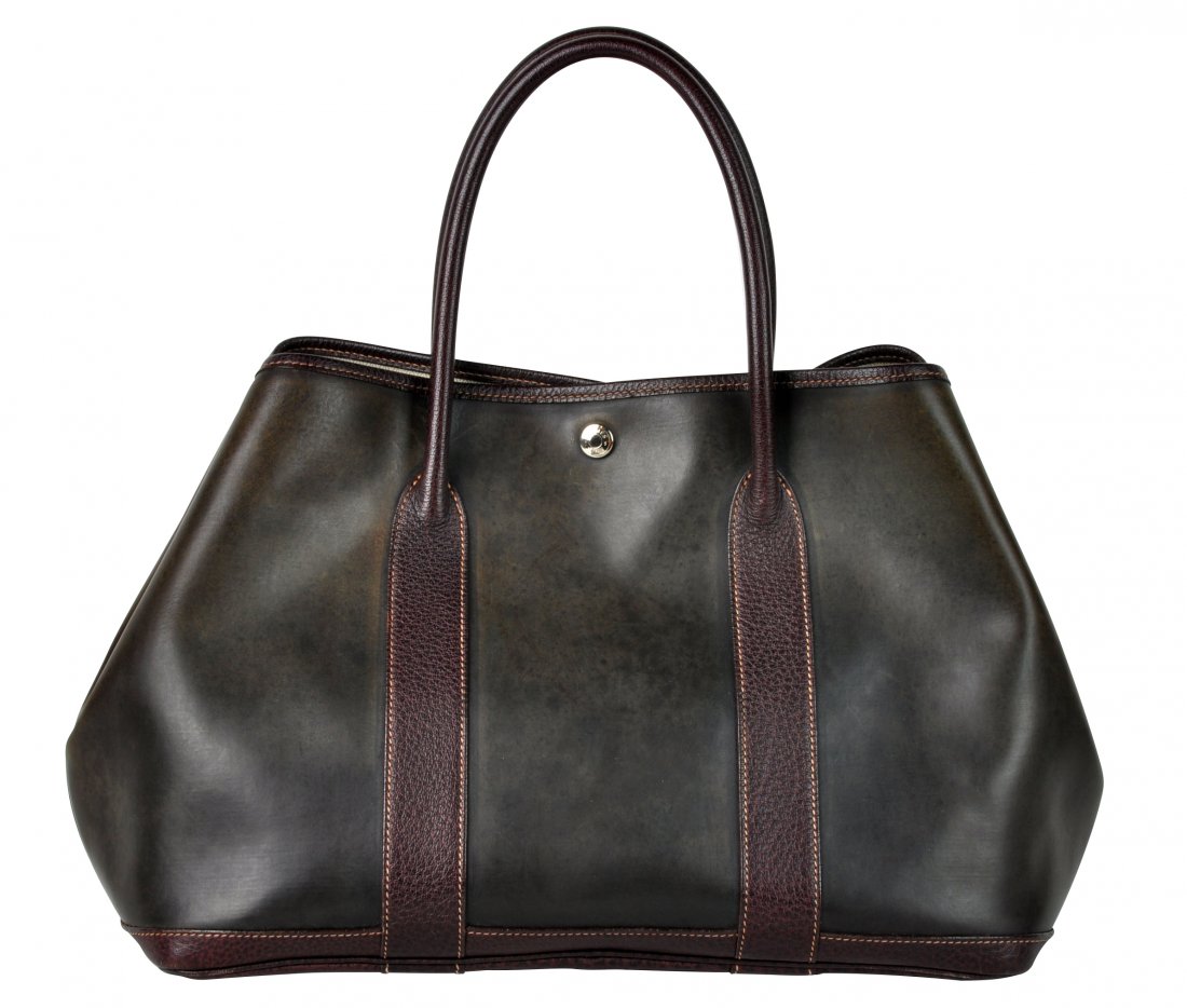 36cm Hermes 'Garden Party Amazonia' Tote (1 of 16)