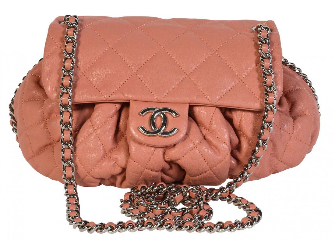 CHANEL Quilted, Rounded Leather 'Chain Around' Bag (1 of 12)