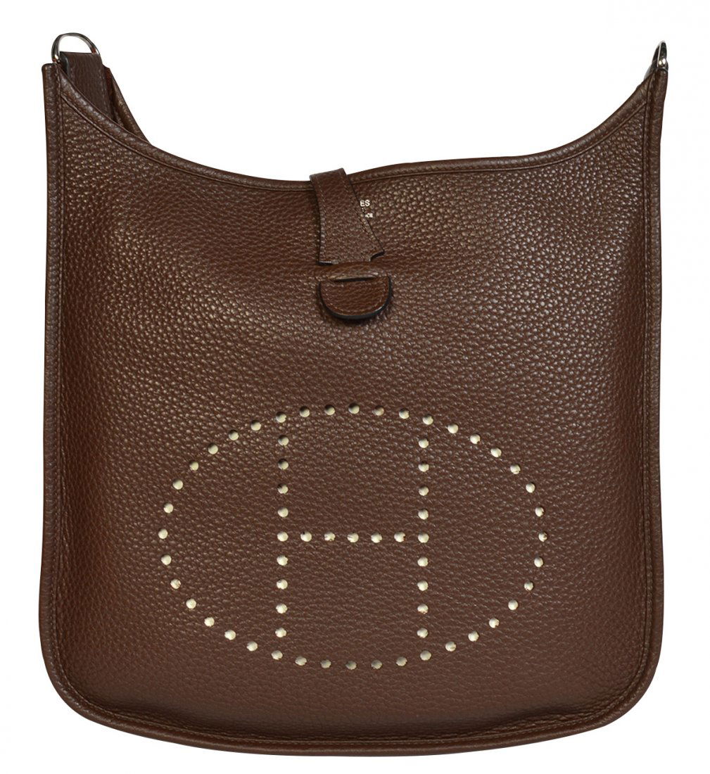 Hermes Cleamence Leather 'Evelyne PM' Bag 2014 (1 of 11)