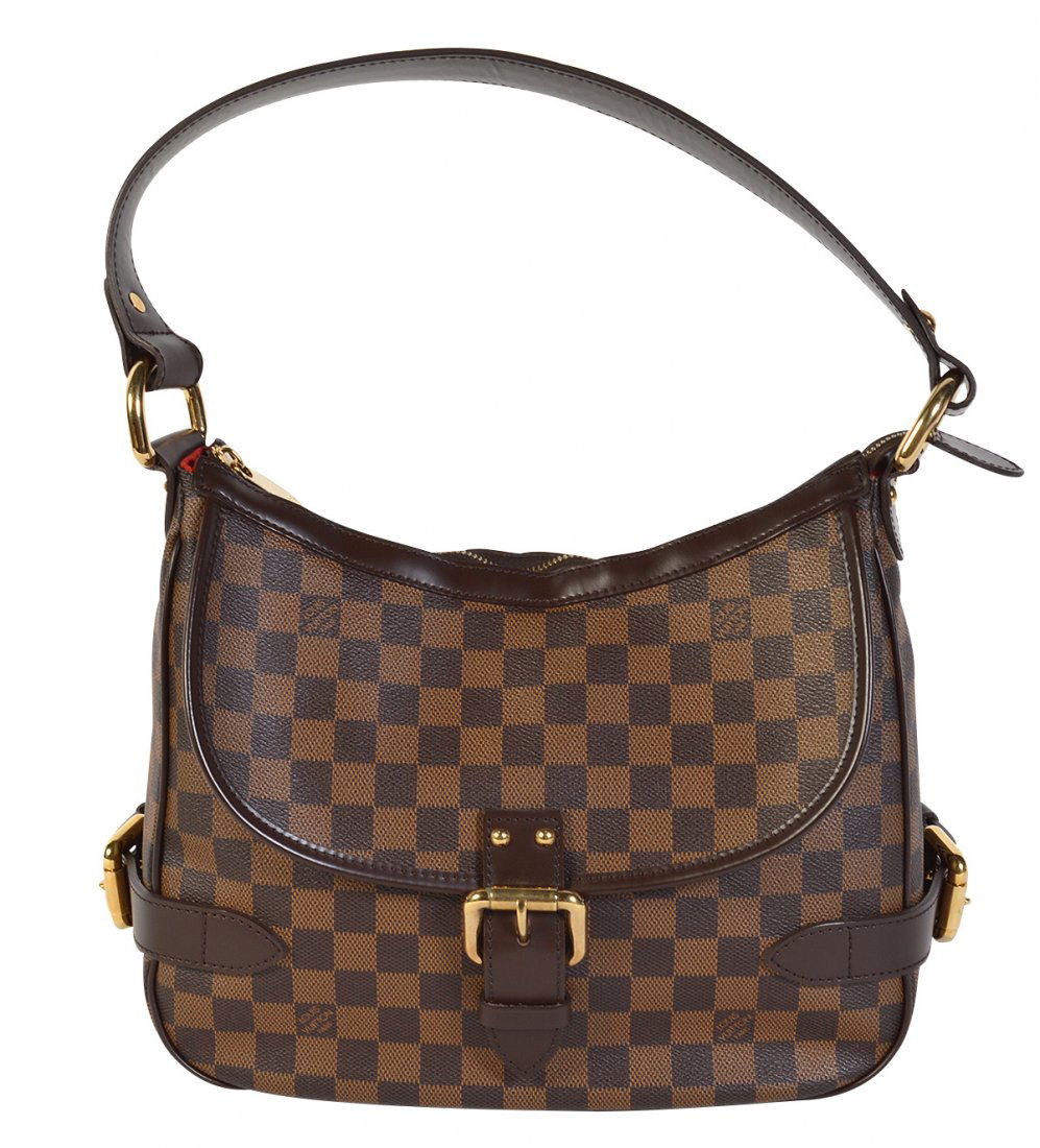 Louis Vuitton Ebene Damier Saddle Bag (1 of 9)