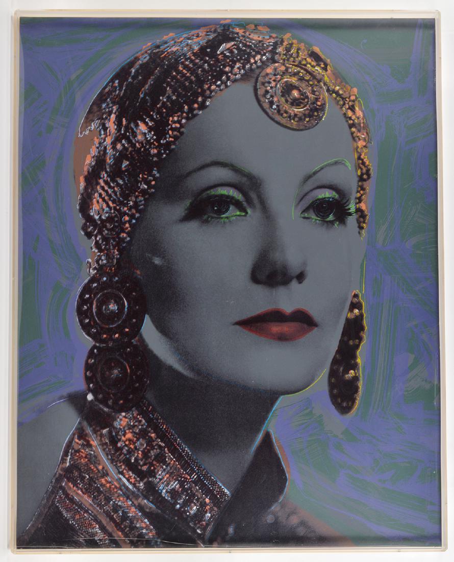 J. Rupert Smith 'Midnight' Greta garbo Silkscreen (1 of 2)