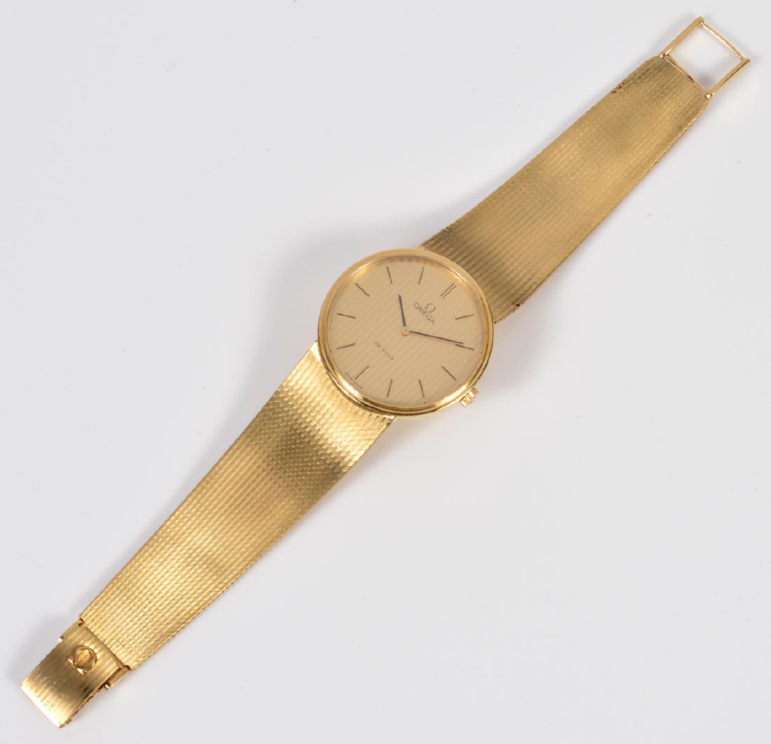 Vintage Men's 18Kt Gold Omega 'De Ville' Watch (1 of 13)